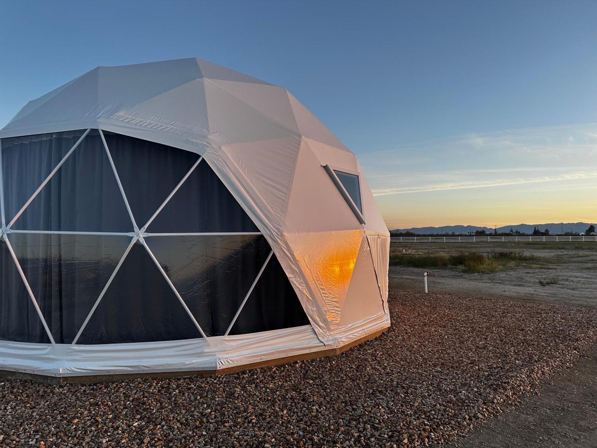 Nude Glamping Dome Villa Willcox Exterior foto