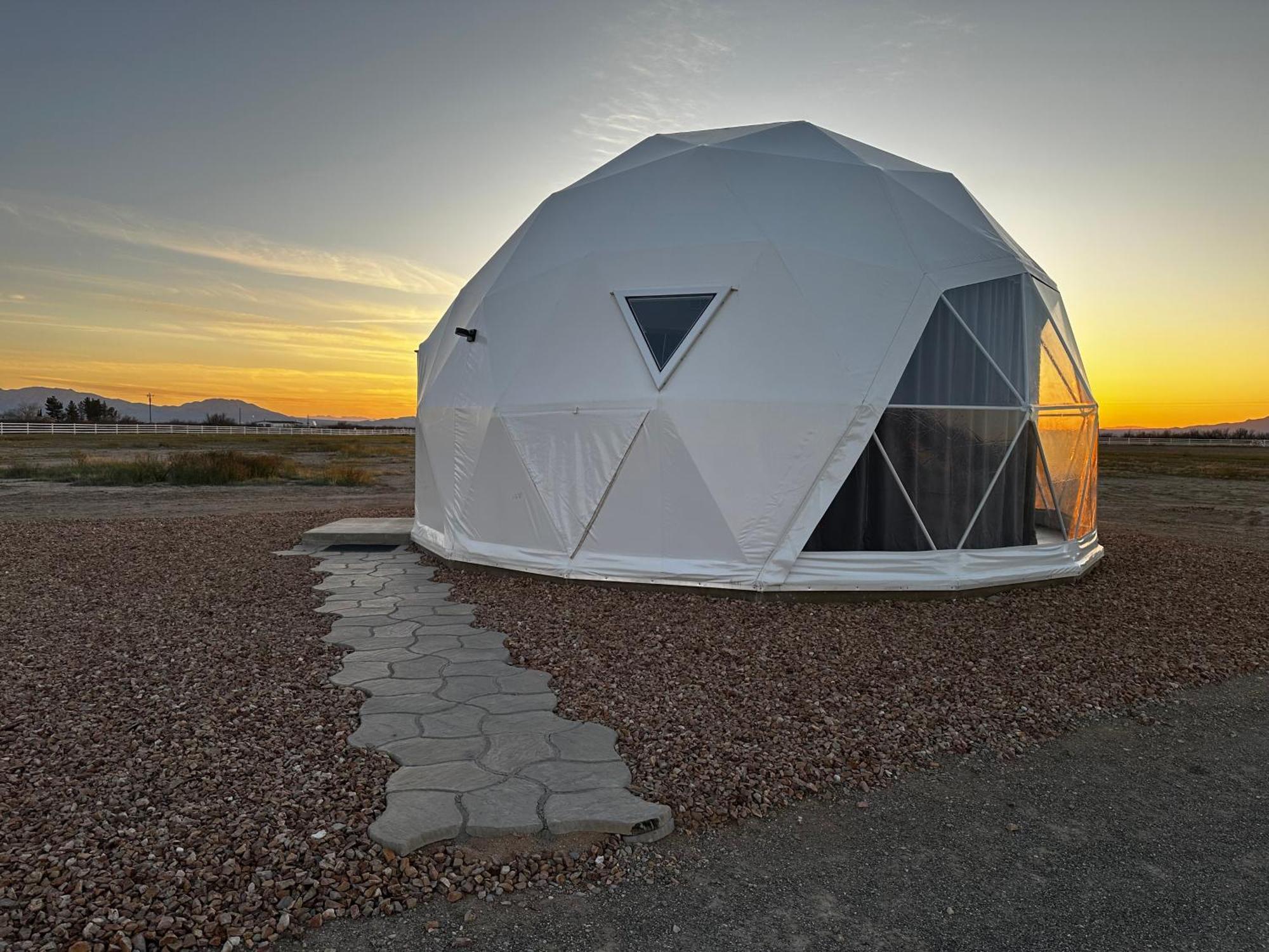 Nude Glamping Dome Villa Willcox Exterior foto